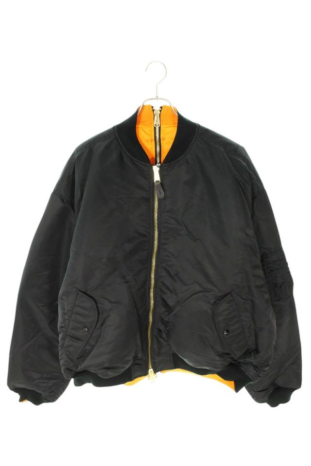 ヴェトモン サイズ:XS  UA66JA310B ダブルジップボンバージャケットH.ブルゾン 新古品 SB01