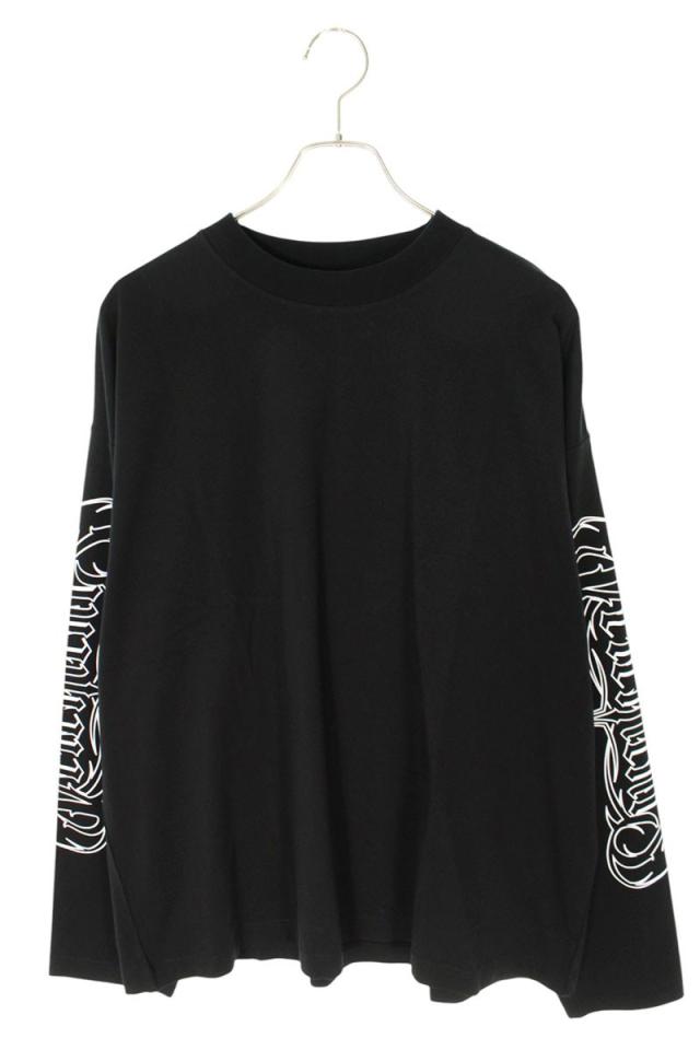 ヴェトモン サイズ:XS  UA66LS620B メタルプリントロングスリーブ長袖カットソー 新古品 SB01