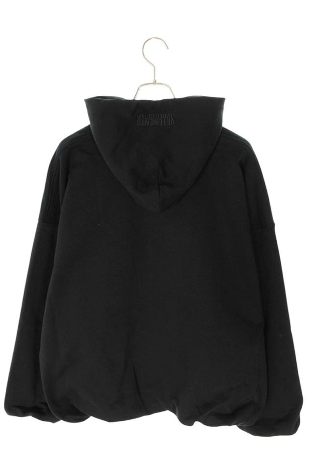 ヴェトモン サイズ:XS  UA66HD600BB オーバルロゴクロップドパーカー 新古品 SB01 ヴェトモン サイズ:XS UA66HD600BB オーバルロゴクロップドパーカー