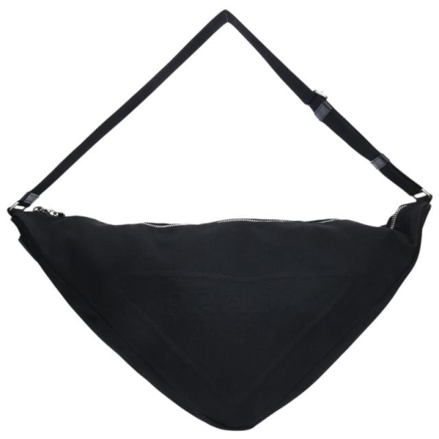 プラダ 2VY007 エンボスロゴトライアングルショルダーバッグ 中古 OM10