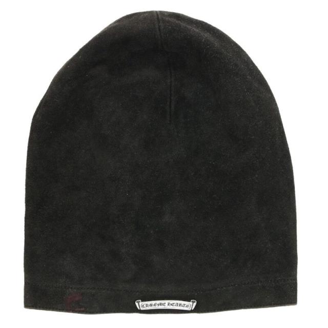 クロムハーツ  ラベル付きスエードレザー帽子 中古 OS06