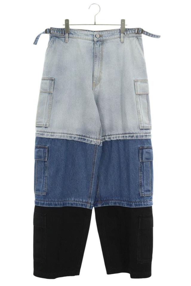 ヴェトモン サイズ:31  25SS  UA66PA510N ドッキングカーゴデニムパンツ 新古品 SB01