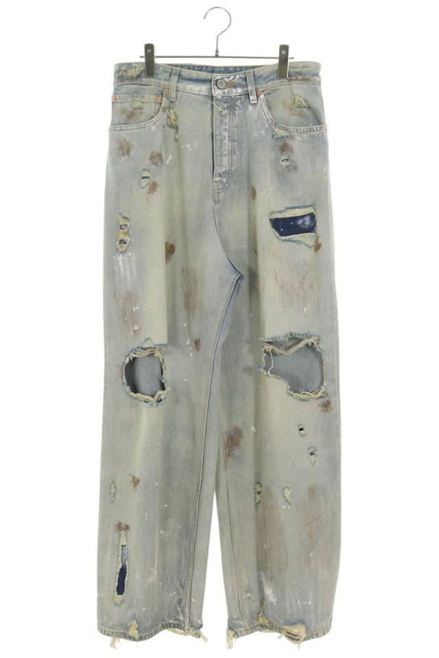 ヴェトモン サイズ:29  25SS  UA66PA590L ダメージ加工デニムパンツ 新古品 SB01