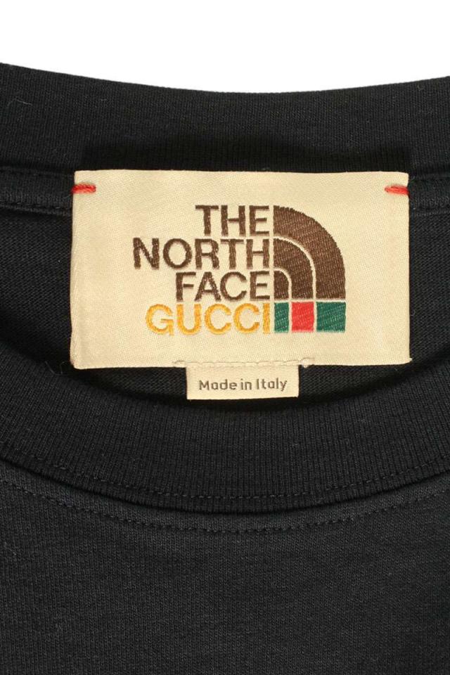 グッチ サイズ:S 616036 XJDCL ダブルネームロゴプリントTシャツ 中古 BS55