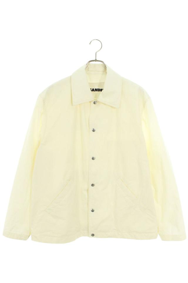 ジルサンダー サイズ:48  J23BN0003 J45071 バックロゴプリントコーチジャケットブルゾン 中古 OM10