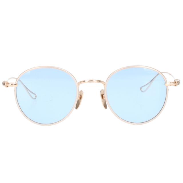 クロムハーツ サイズ:48□22-143  SINNERGASM ウェリントンフレームサングラス 中古 SS07