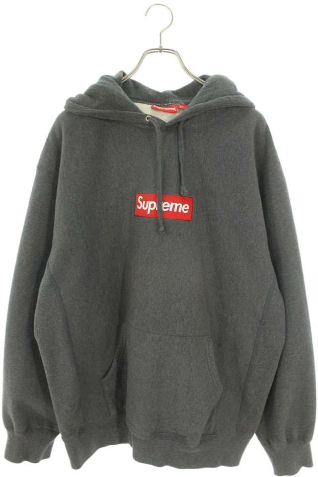シュプリーム サイズ:XL  21AW  Box Logo Hooded Sweatshirt ボックスロゴフーデッドパーカー 中古 SB01
