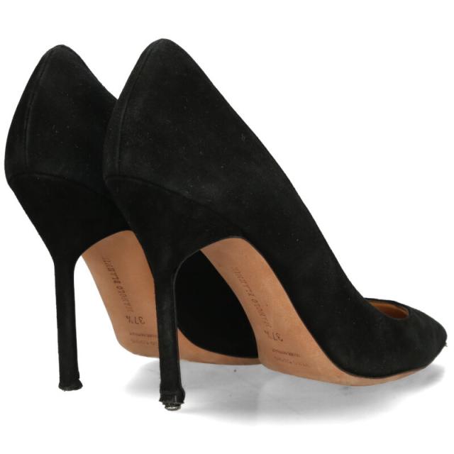 マノロブラニク サイズ:37.5 スエードヒールパンプス 中古 BS99 マノロブラニク サイズ:37.5 スエードヒールパンプス 中古 BS99 MANOLO
