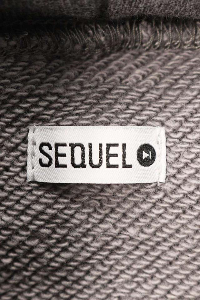 シークエル サイズ:XL  23AW  SQ-23AW-HD-04 バックサークルプリントジップアップパーカー 中古 BS99 シークエル サイズ:XL 23AW SQ-23AW-HD-04 バックサークルプリント