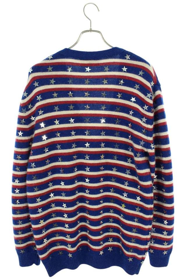 セリーヌバイエディスリマン サイズ:S  21SS  2A18K731M エンブロイダリースタールーズカーディガン 中古 FK04 セリーヌバイエディスリマン サイズ:S 21SS 2A18K731M エンブロイ