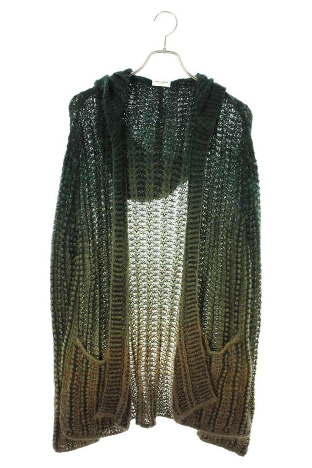 サンローランパリ サイズ:M  648517 YAWV2 グラデーションカーディガン 中古 BS55