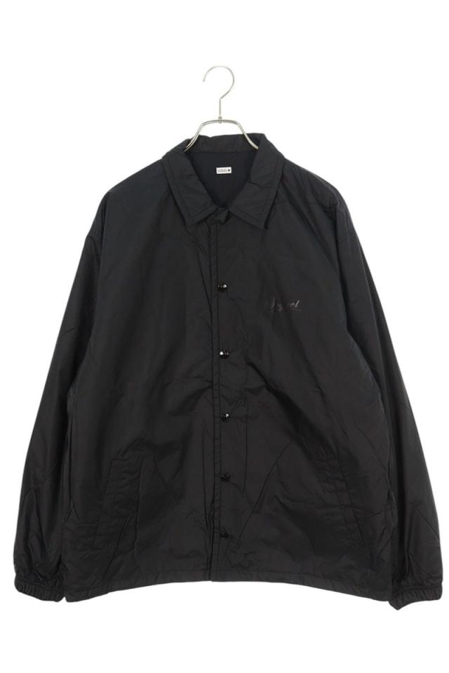 シークエル サイズ:L  23AW  SQ-23AW-JK-10 ロゴプリントコーチジャケット 中古 BS99