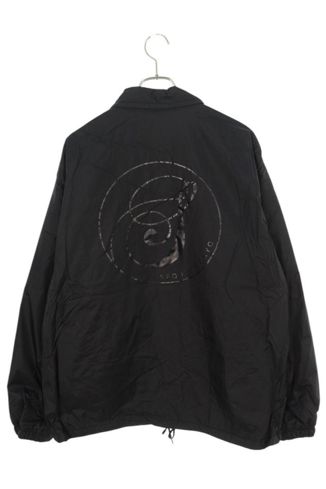 シークエル サイズ:S 23AW SQ-23AW-JK-10 ロゴプリントコーチ