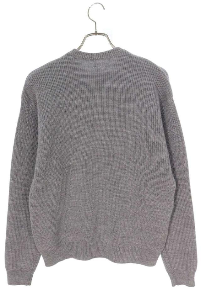 シークエル サイズ:S 23AW SQ-23AW-KN-04 ロゴデザインニット 中古