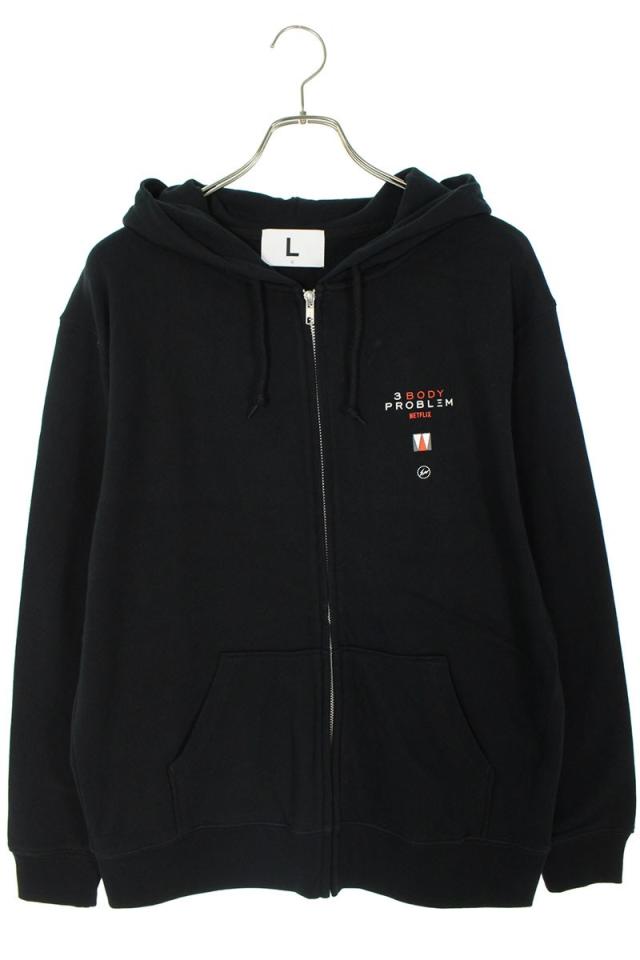 シークエル  フラグメントデザイン サイズ:L  24SS  WE-24SS-3BPHD-02 WEEKEND ジップアップパーカー 中古 BS99