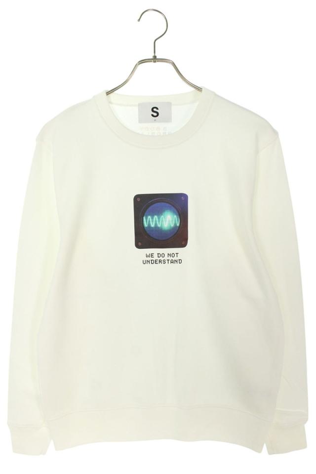 シークエル  フラグメントデザイン サイズ:S  24SS  WE-24SS-3BPCN-03 WEEKEND ロゴプリントスウェット 中古 BS99