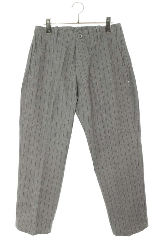 シークエル サイズ:S  22AW  SQ-22AW-PT-04 ロゴプリントストライプロングパンツ 中古 BS99