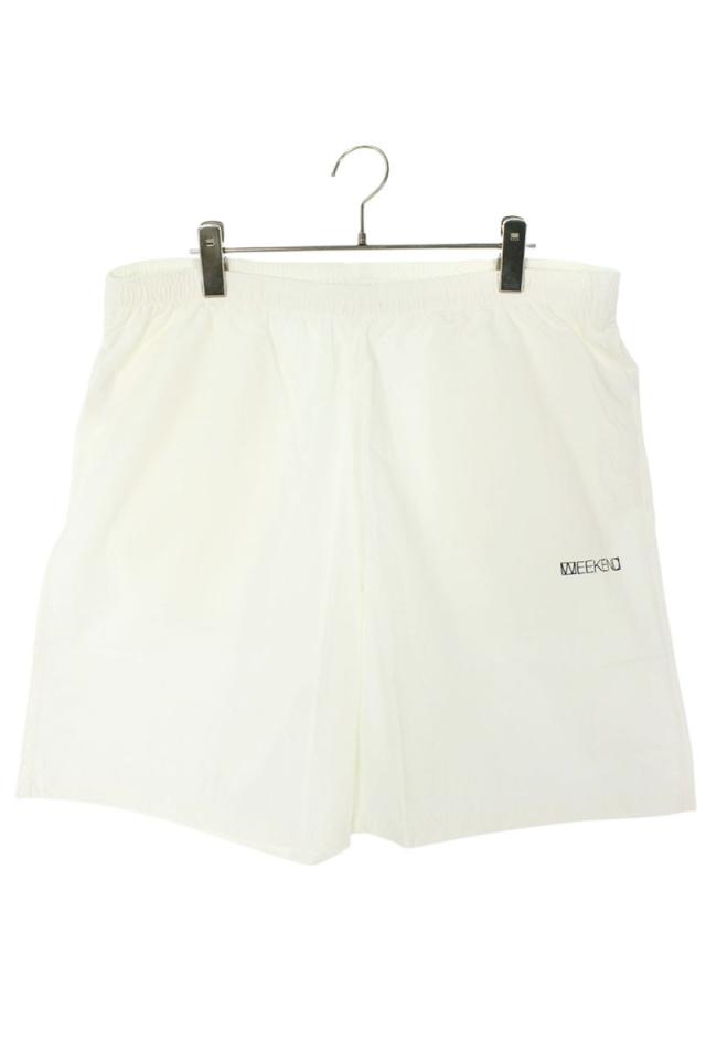 シークエル サイズ:XL  24SS  WE-24SS-SP-01 WEEKENDロゴプリントハーフパンツ 中古 BS99