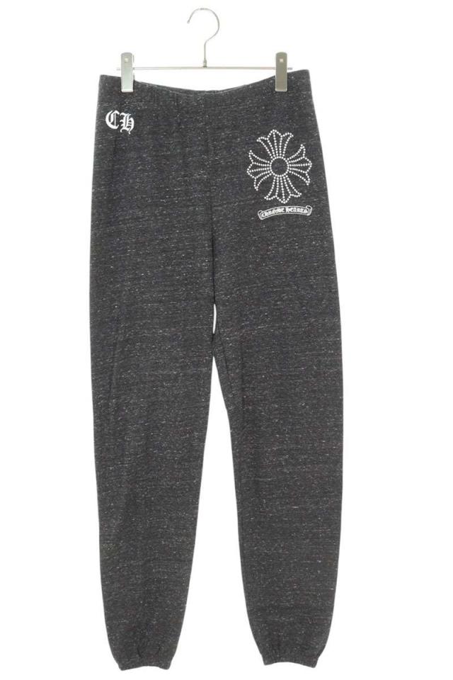 クロムハーツ サイズ:M ロゴプリントスウェットリブロングパンツ 中古 SS13