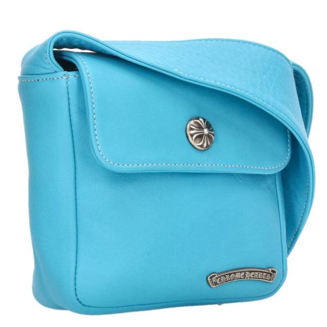 クロムハーツ   HOT POT ホットポット クロスボールボタンレザーショルダーバッグ 中古 SJ02