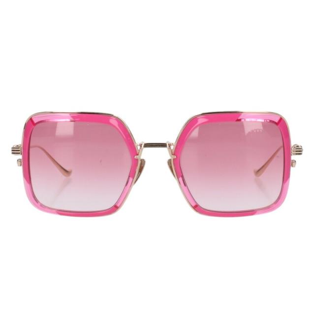 クロムハーツ サイズ:53□22-138  BLUE JOB サイドRSクロステンプルスクエアフレームサングラス 中古 NO05