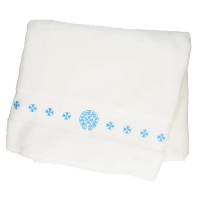 クロムハーツ  ホースシュー刺繍バスタオル 中古 OS06