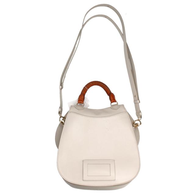 メゾンマルジェラ S14WG0001 トップハンドル サドル レザー2WAY