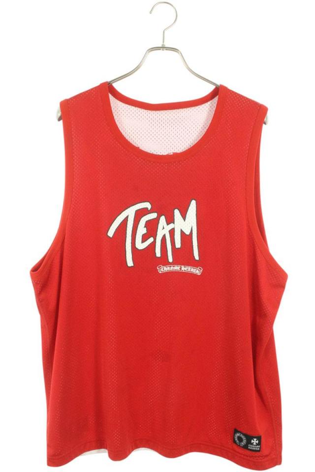 クロムハーツ サイズ:XL  PPO FORM TEAM MESH WARM UP JERSEY MATTYBOY プリントメッシュタンクトップ 中古 SS13