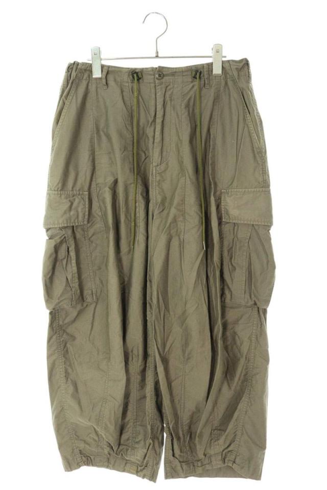 中古】モンクレール MONCLER パンツ スラックス コットン トラウザーズ