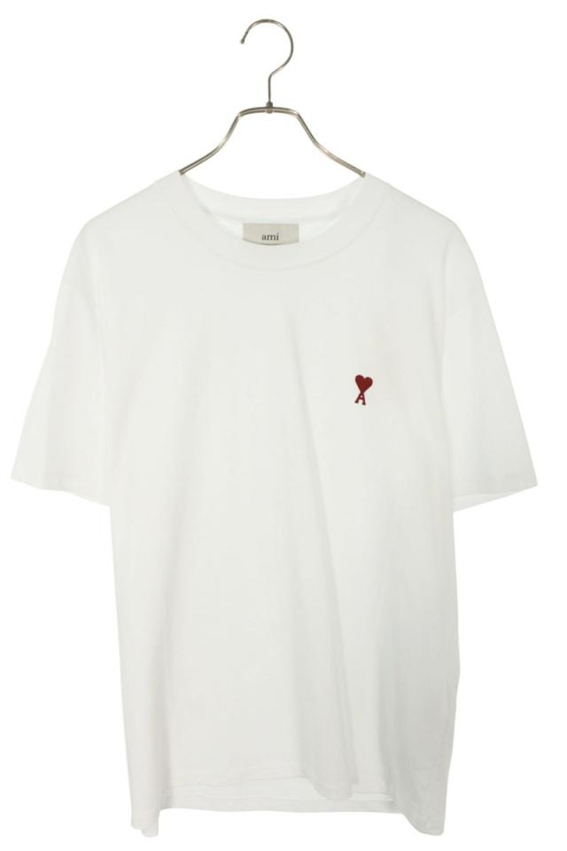 アミアレクサンドルマテュッシ サイズ:L  25SS  BFUTS035724 100 ハートA刺繍Tシャツ 新古品 SB01