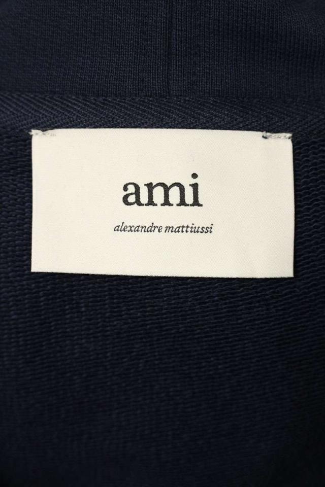 アミアレクサンドルマテュッシ サイズ:XL  25SS  BFUSW235730 430 ハートA刺繍プルオーバーパーカー 新古品 OM10 アミアレクサンドルマテュッシ サイズ:XL 25SS BFUSW235730 430 ハート