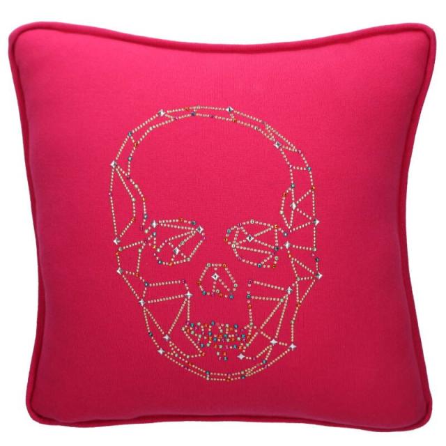 ルシアンペラフィネ  スカルデザインクッション 中古 BS99