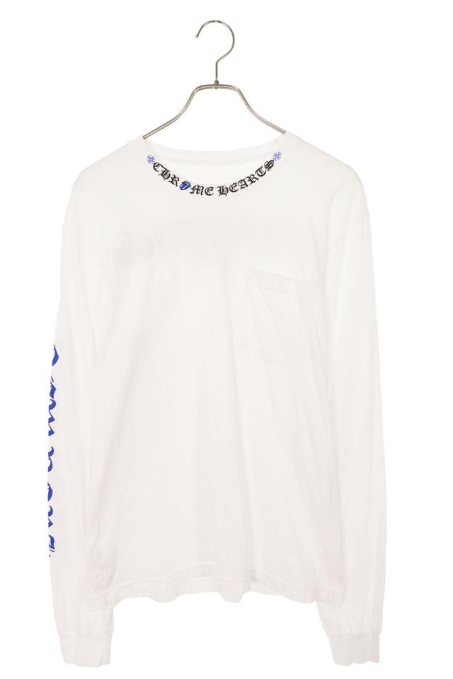 クロムハーツ サイズ:L  CH L S LTD ニューヨーク限定リップアンドタン長袖カットソー 中古 NO05