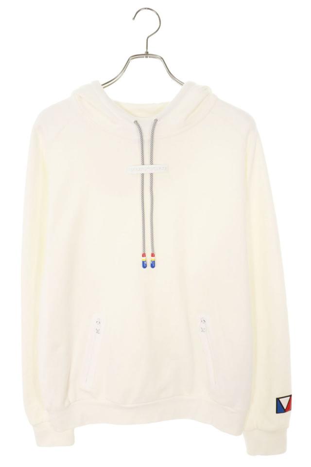 ルイヴィトン サイズ:L  RM242MH ZA8 HRY55W ラバーロゴラベルパーカー 中古 SB01