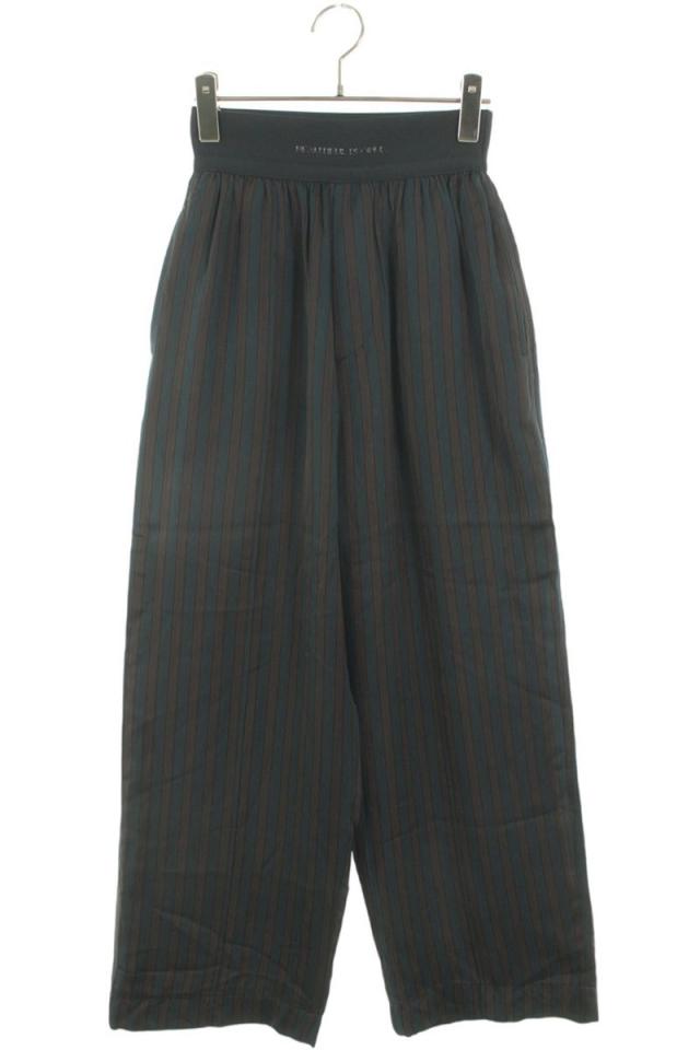 ビューティフルピープル サイズ:34  1445105006 ストライプイージーロングパンツ 中古 BS99