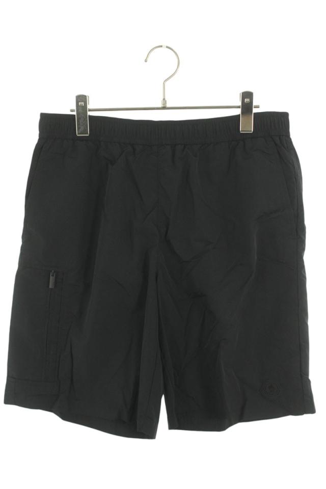 モンクレール サイズ:S  BOXER MARE ロゴワッペンナイロンショートパンツ 中古 BS55