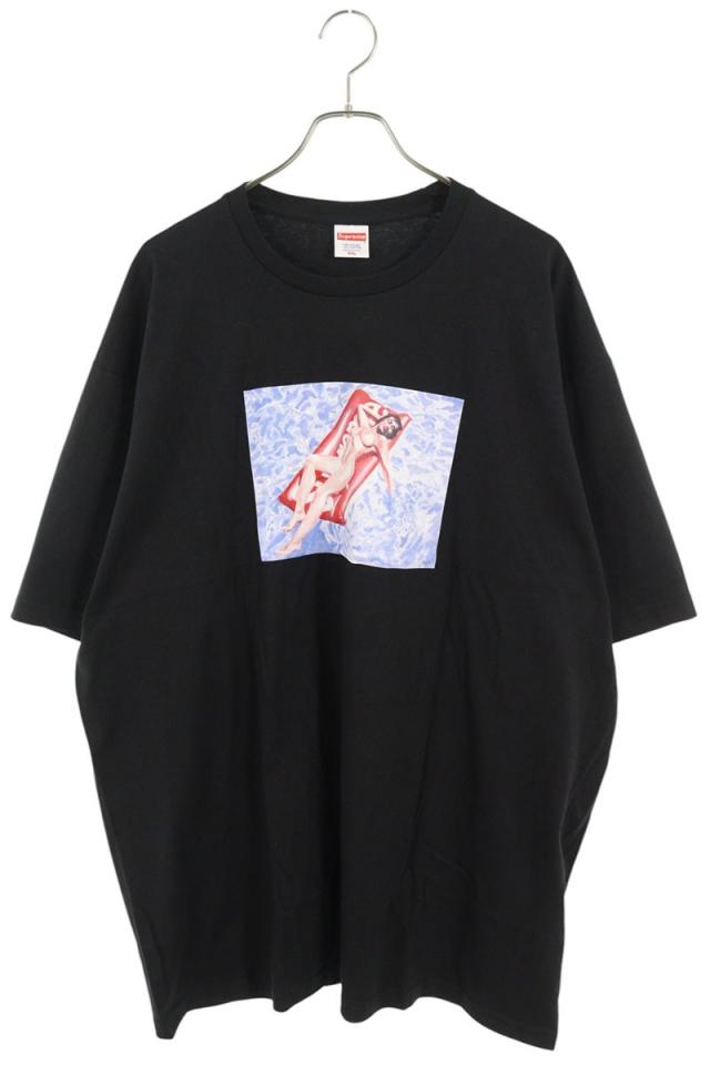 シュプリーム サイズ:XXL 22SS Float Tee ガールイラストプリントTシャツ 中古 BS55