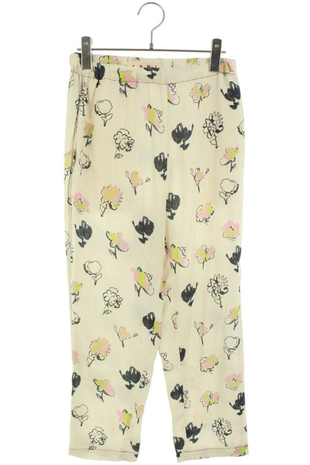 マルニ サイズ:36  PAMAO14A2H イラスト総柄レーヨンロングパンツ 中古 BS99