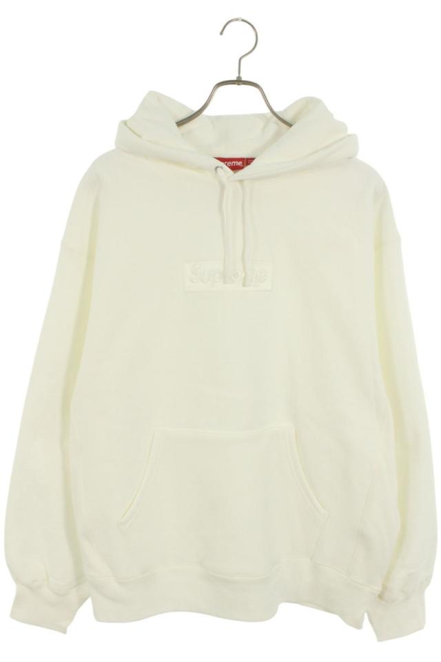 シュプリーム サイズ:L 23AW Box Logo Hooded Sweatshirt ボックスロゴフーデッドスウェットシャツパーカー 中古 SB01