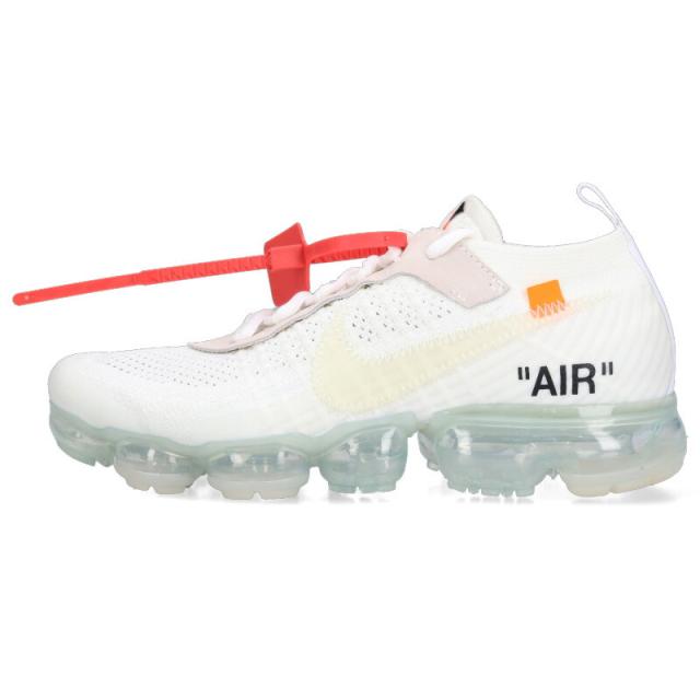 ナイキ オフホワイト サイズ:25.5cm  AIR VAPORMAX FLYKNIT AA3831-100 エアベイパーマックスフライニットスニーカー 中古 BS99