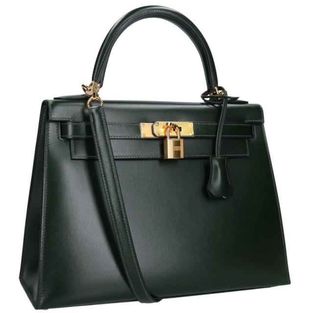 エルメス サイズ:28  ケリー28 W刻印 G金具ハンドバッグ 中古 GZ14