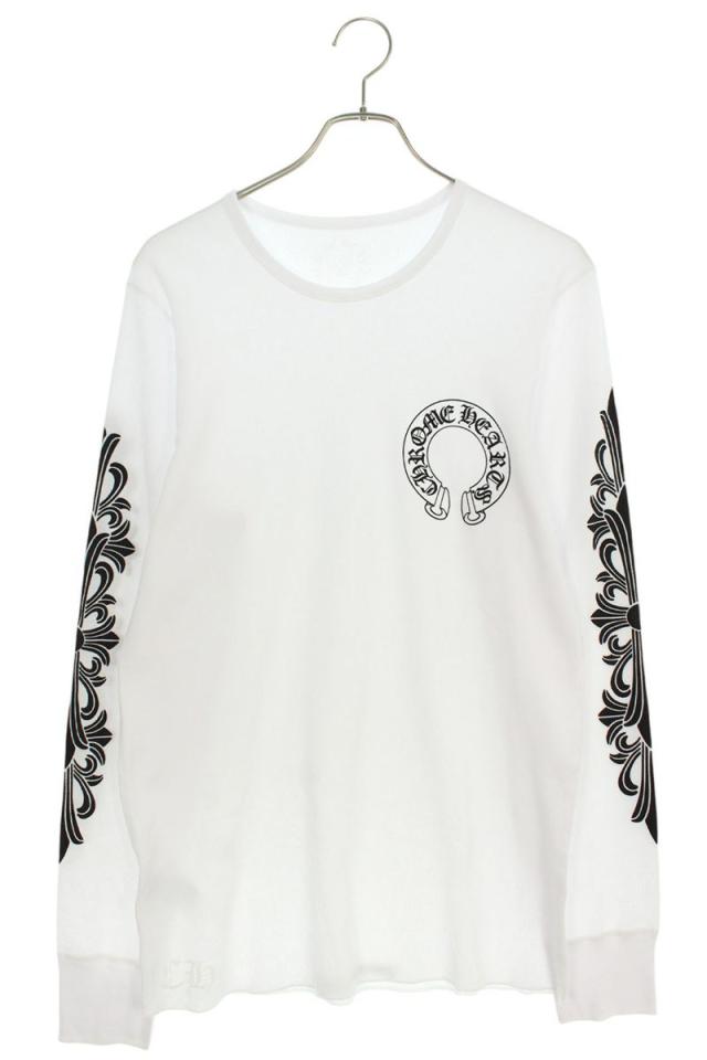 クロムハーツ サイズ:XL  Thermal L S アームロゴサーマル長袖カットソー 中古 OS06