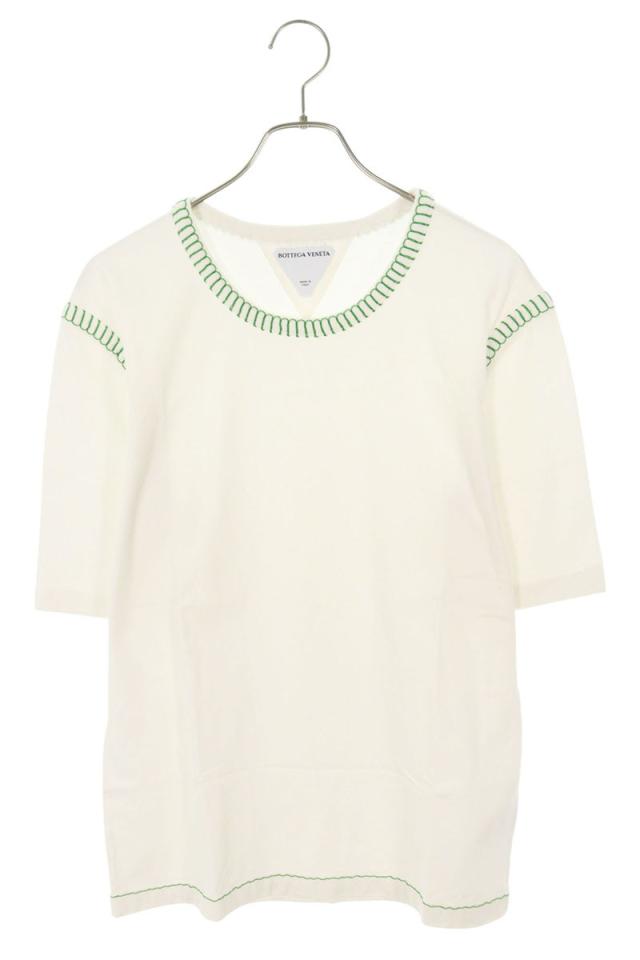 ボッテガヴェネタ サイズ:S  686506 V1P70 カラーステッチTシャツ 中古 BS99