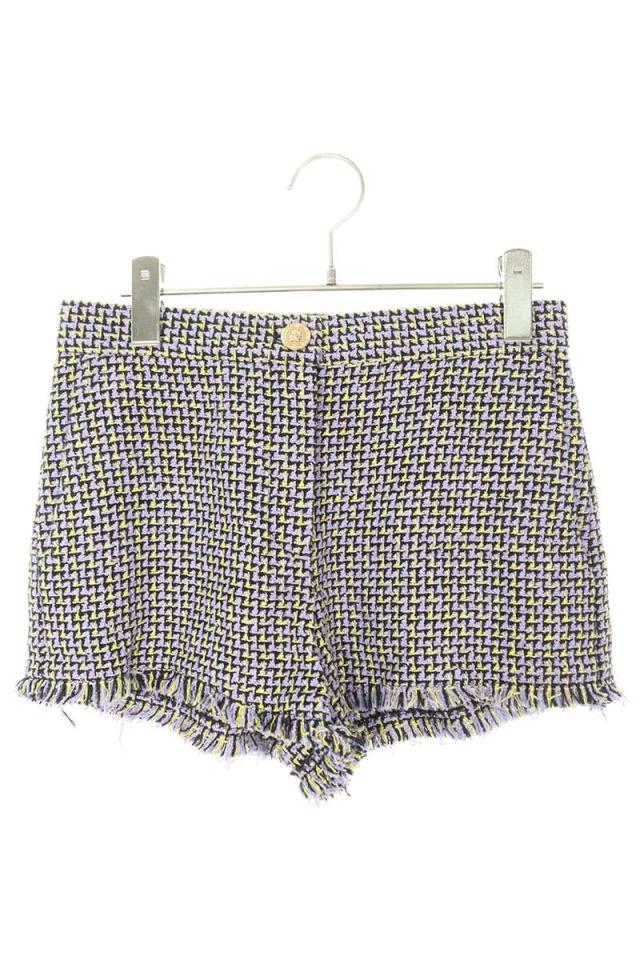 ヴェルサーチェ サイズ:38  1003902 1A02852 ツイードショーツ 中古 BS99