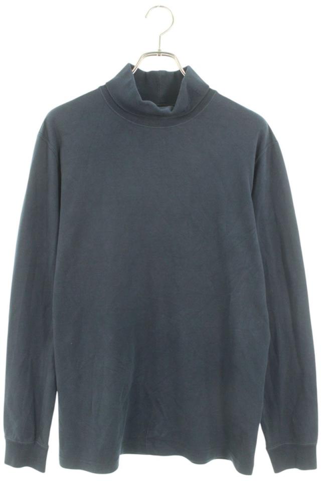 シュプリーム サイズ:M  Turtleneck タートルネックロゴ刺繍長袖カットソー 中古 SB01 シュプリーム サイズ:M Turtleneck タートルネックロゴ刺繍長袖