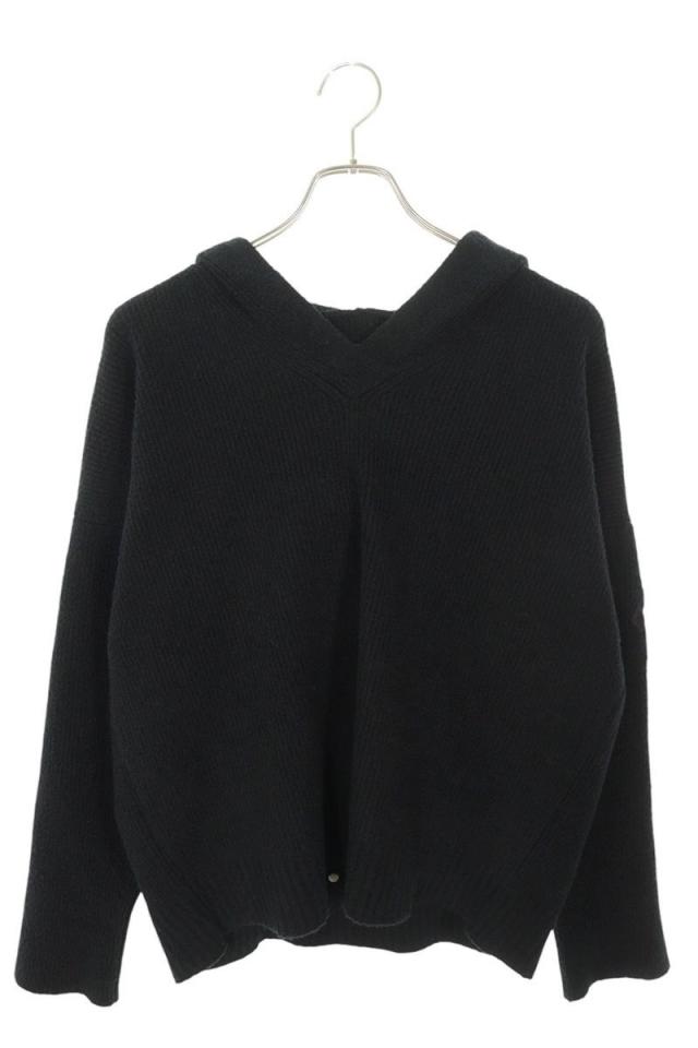 クロムハーツ サイズ:XS/S ハラコパッチニットパーカー 中古 NO05