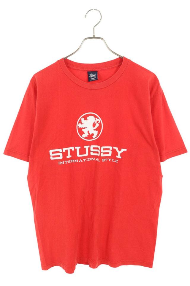 ステューシー サイズ:L フロントプリントTシャツ 中古 FK04