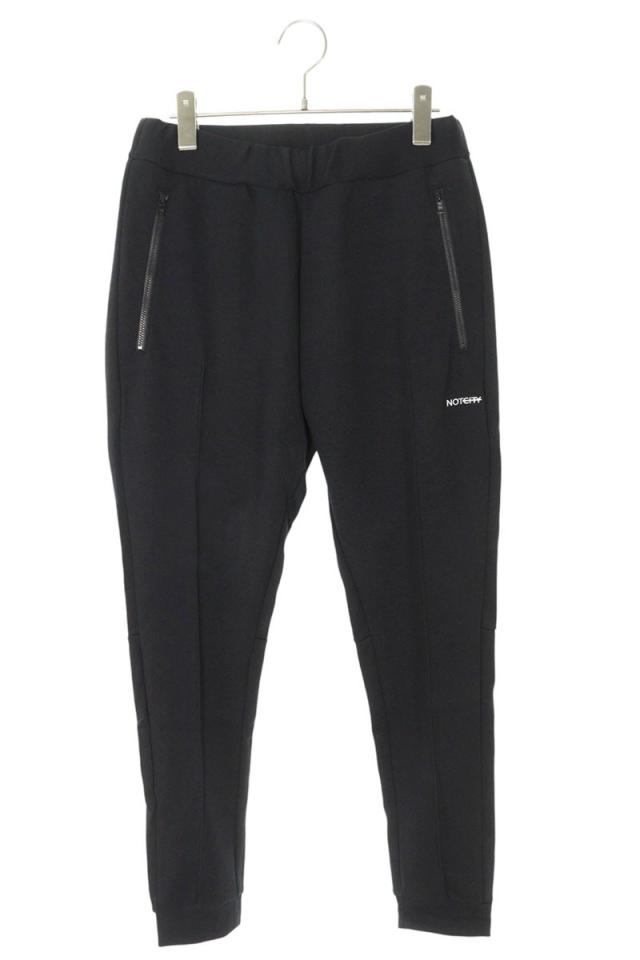 ノットシティ サイズ:M  NC21AW- CLB007 ロゴ刺繍イージーロングパンツ 中古 BS99