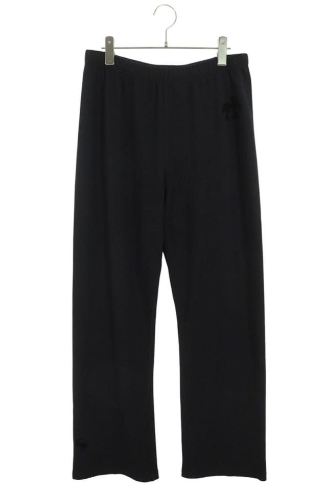 クロムハーツ サイズ:L セメタリークロスフェルトプリントスウェットロングパンツ 中古 OS06