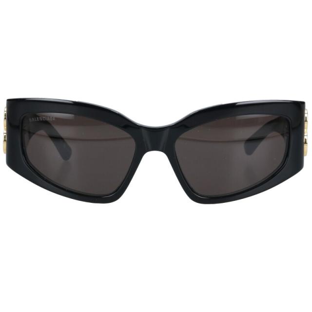 バレンシアガ サイズ:57□17-125  BB0321S BBロゴキャットアイスクエアフレームサングラス 中古 BS55